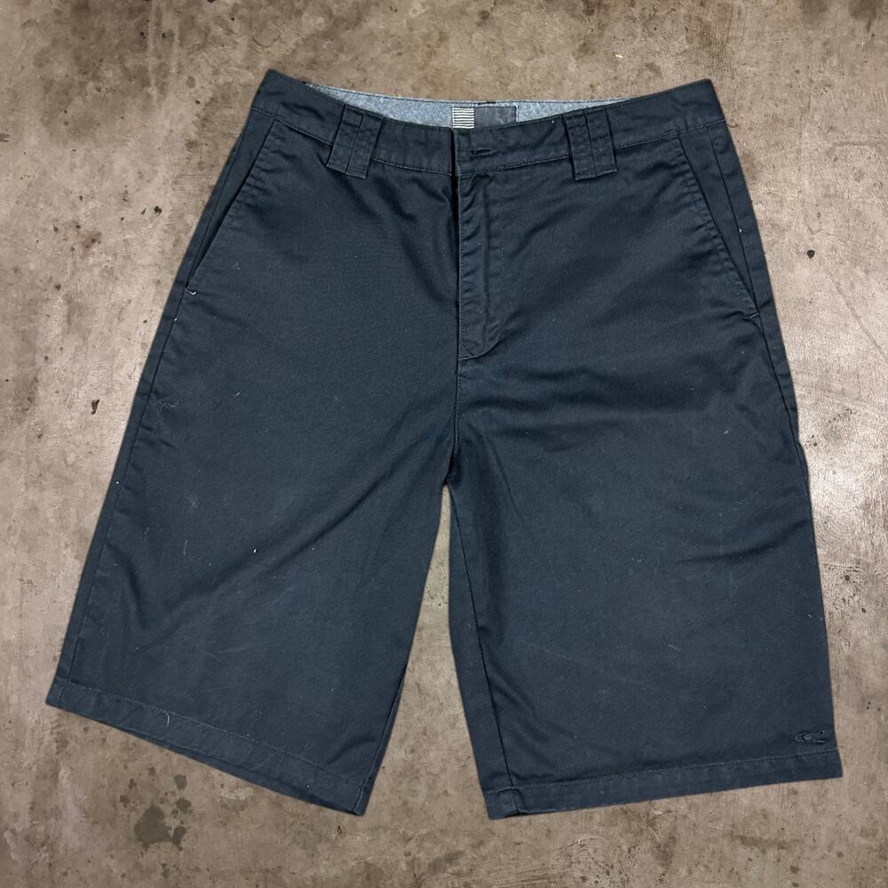 O'Neill Hybrid Walk Shorts Casual Walking Flat Front Chino Black Mens Size 30